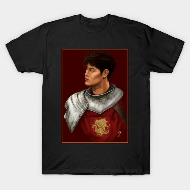 Tang Yi as Arthur Pendragon T-Shirt by dangerbeforeyou